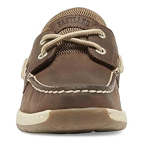 Amazon.com | Eastland womens SOLSTICE Bomber Brown 6.5 M US